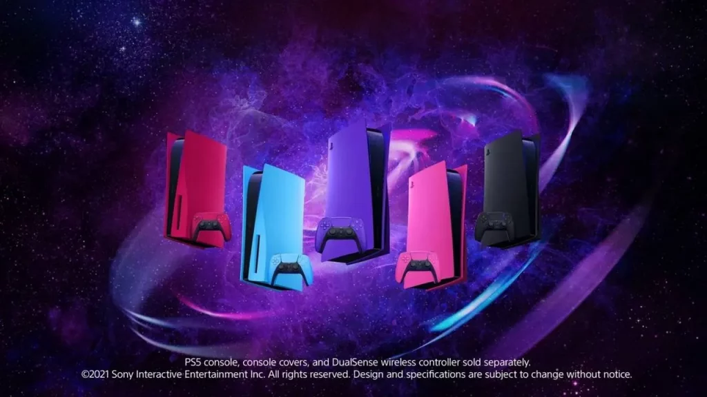Sony anuncia las nuevas cubiertas oficiales para PS5 y tres nuevos mandos DualSense